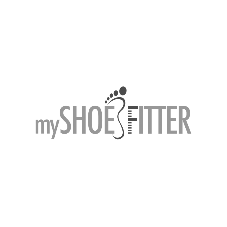 MyShoeFitter Logo Grau 768x768