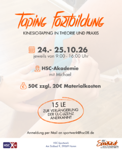 SPW Taping Fortbildung Insta