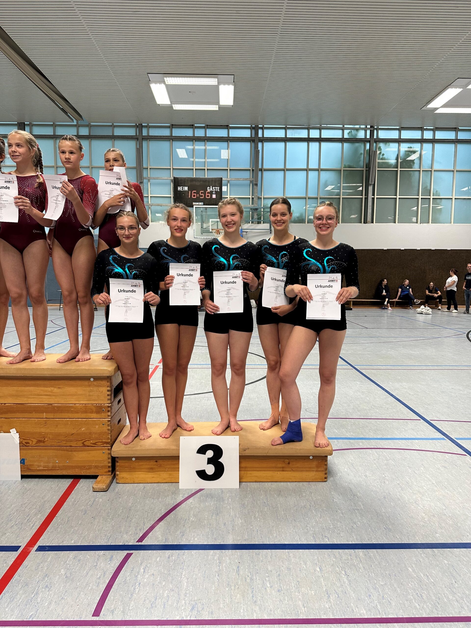 2. Mannschaft Gauliga 2 Treppchen