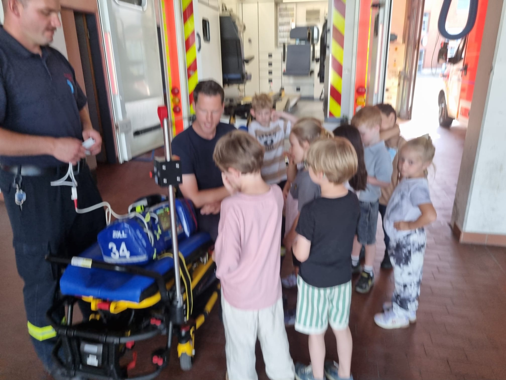 Besichtigung Der Feuerwache (4)