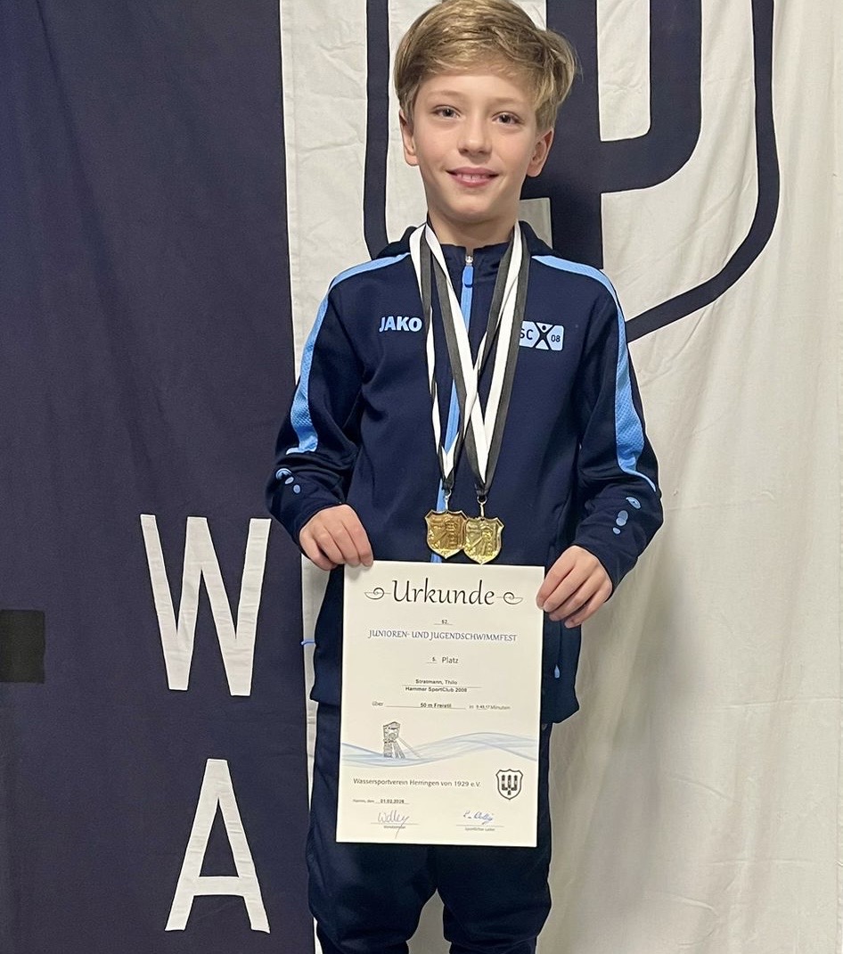 SW Wettkampf Herringen 2x Gold Stratmann Thilo